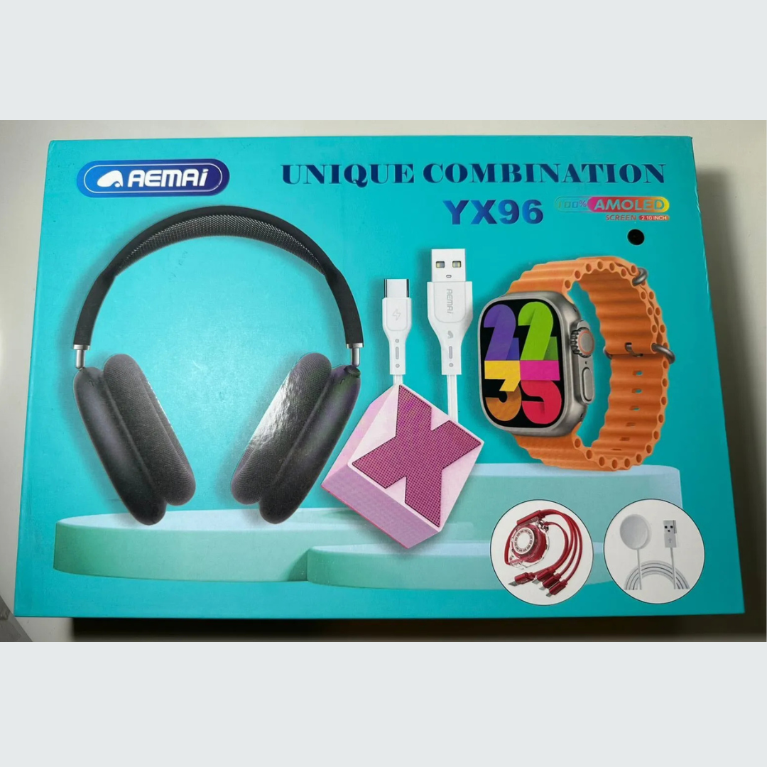 AEMAI YX96  Ultra Watch with Headphone and Speaker