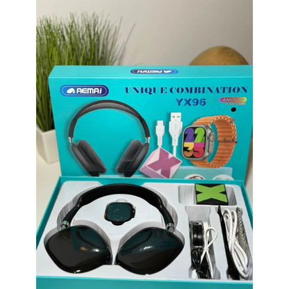 AEMAI YX96  Ultra Watch with Headphone and Speaker