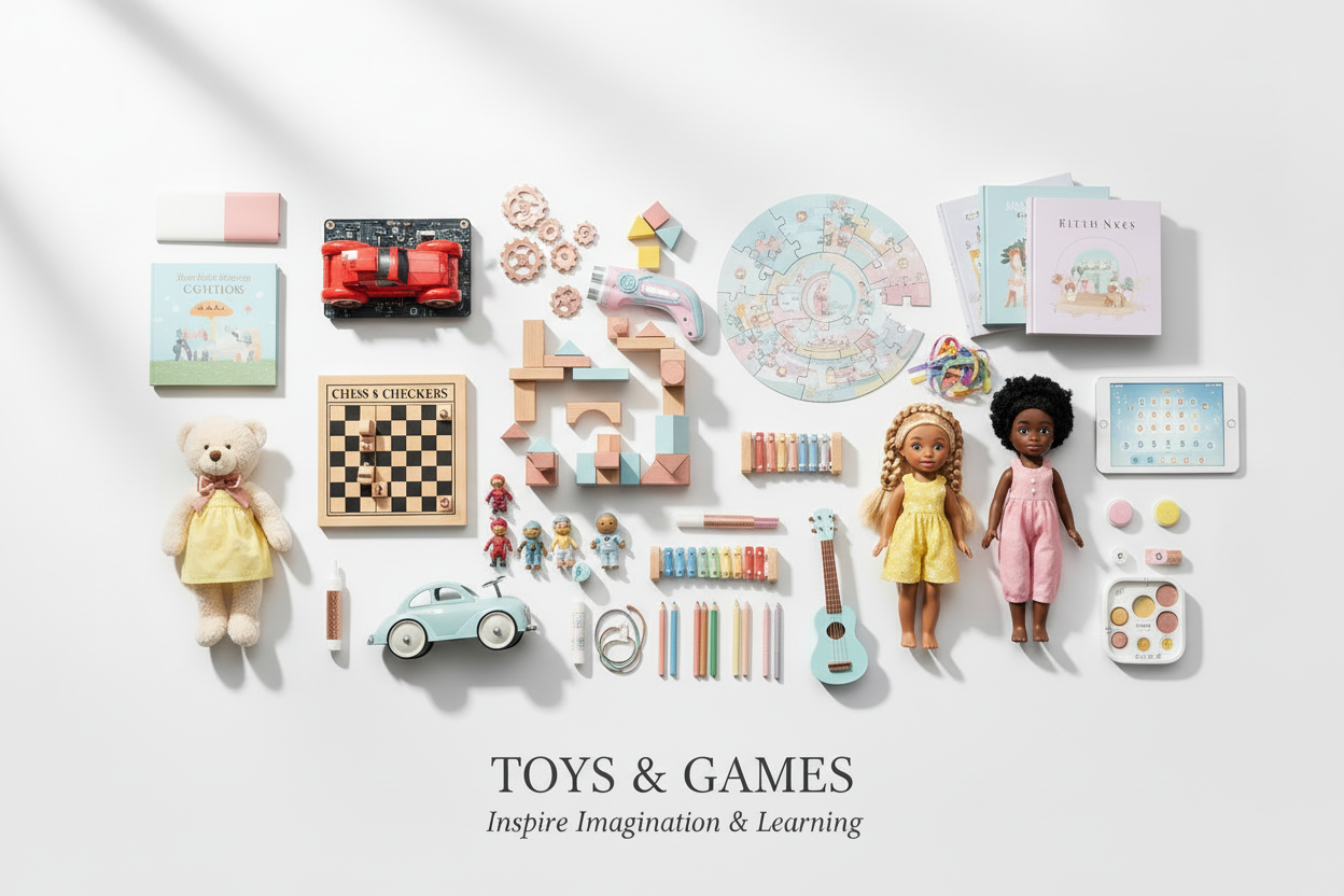 Toys & Games with RC Car & Light Gun